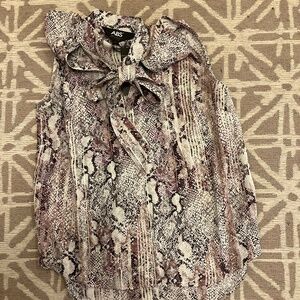 A B S sleeveless blouse